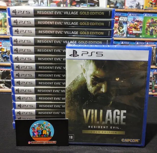 Jogo PS5 Resident Evil Village Golden Edition - Brasil Games