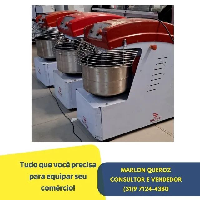 Amassadeira Espiral Nova p/ Açougue e pizzaria
