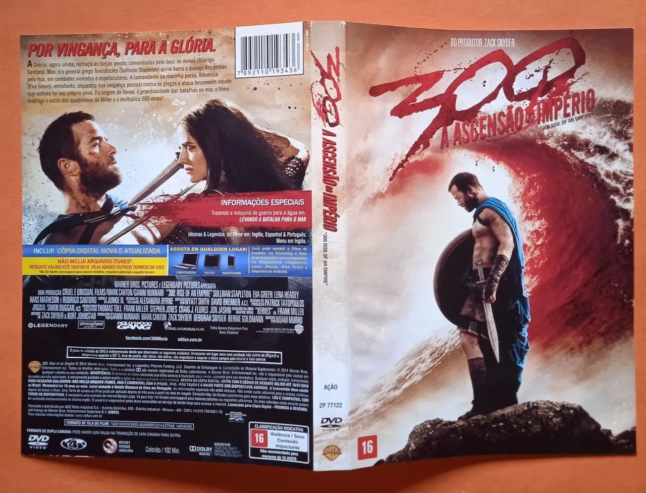 Dvd 300 (Duplo) + 300 A Ascensão  - Foto 5