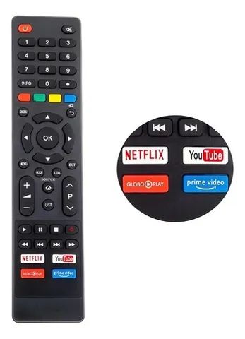 Controle Remoto Universal Compatível Com Philco Smart Tv