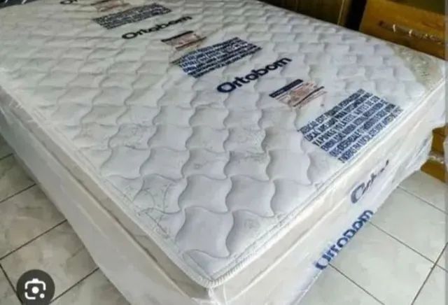 Cama box Ortobom molas ensacadas Queen size ( TEMOS A PRONTA ENTREGA)