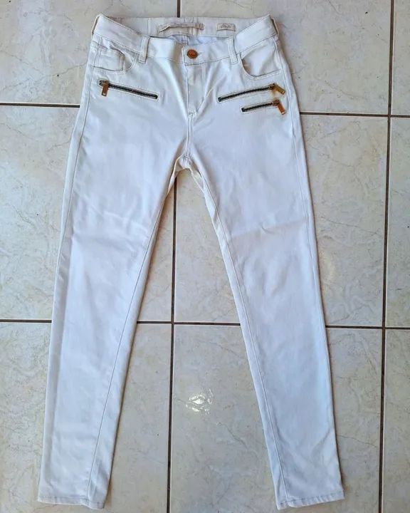 Calça Jeans Feminina Zara Woman - Foto 3
