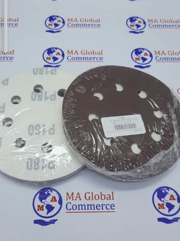 Lixas velcro perfurada de 125 mm - Foto 3