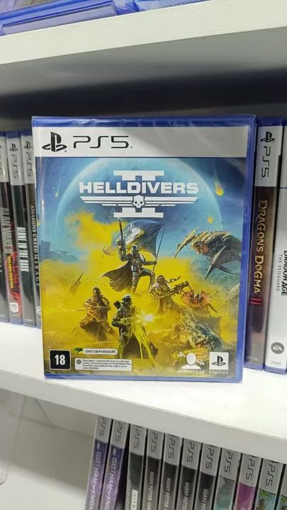 Helldivers 2 PS5 - Jogo Novo disponível 