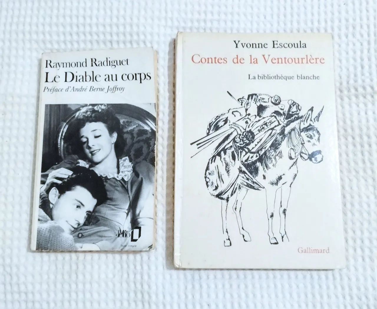 Livros - Le Diable au corps/Contes de la Ventourlère Yvonne <br>