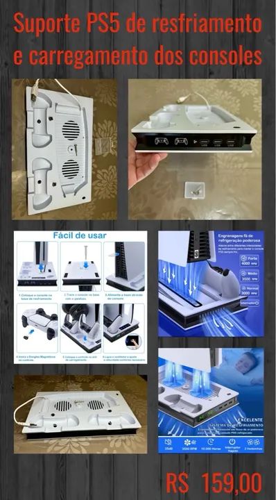 PS 5  + leitor de CD - PlayStation 5 - Foto 2