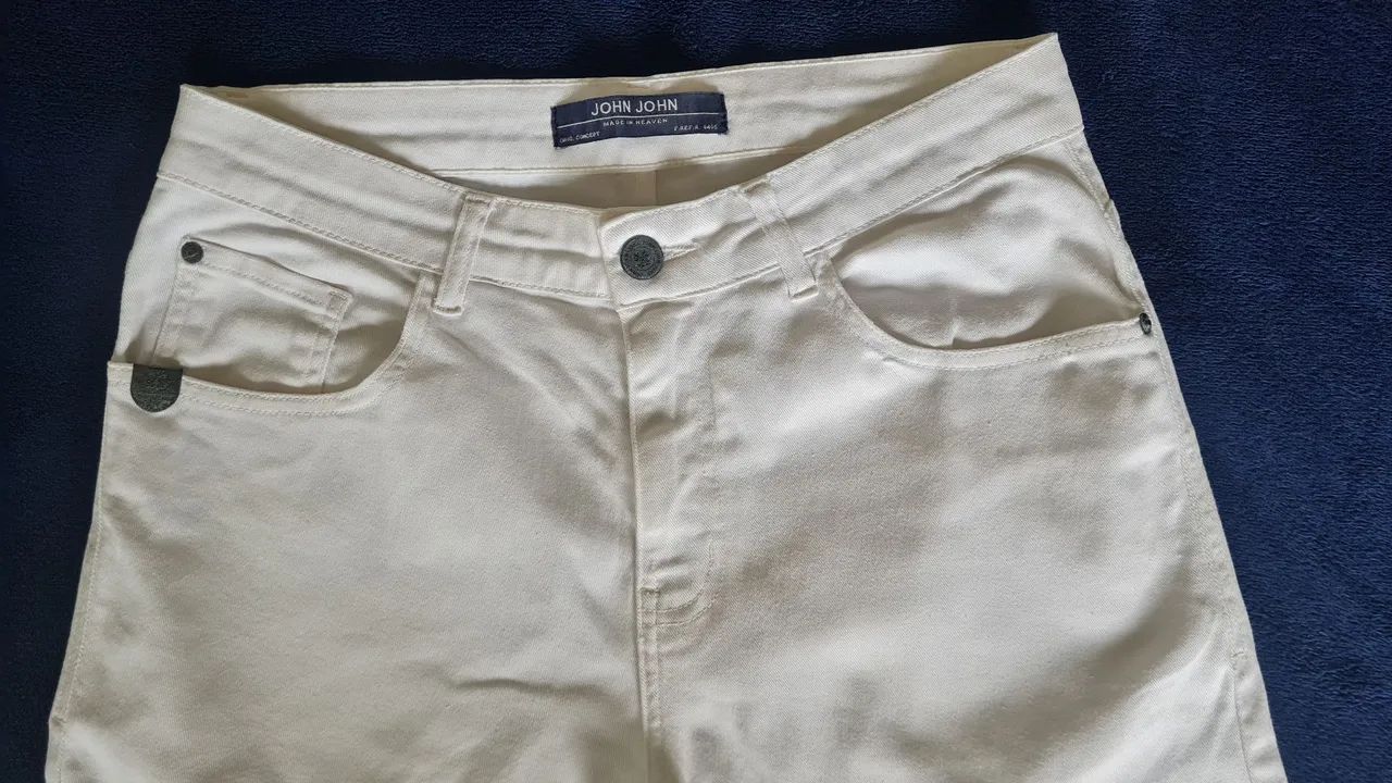 Calça Jeans John John Branca - Foto 2