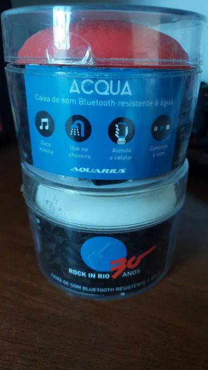 Caixas de Som Bluetooth Aquarius Rock In Rio 30 anos - Foto 3