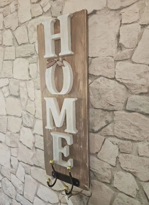 Placa decorativa Home - Foto 2