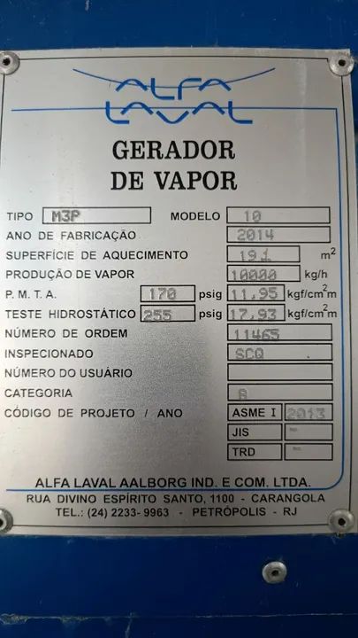 Caldeira Industrial Aalborg 3-Pass - Foto 4