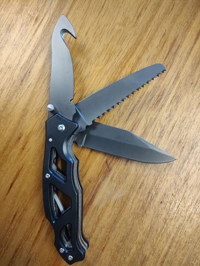 Canivete Gerber três lâminas  - Foto 5