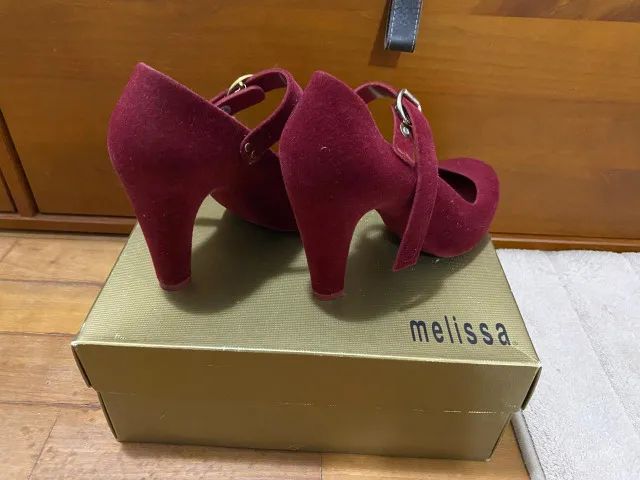 Salto Melissa Vinho - Temptation  - Tam. 36 - COM CAIXA - Foto 2