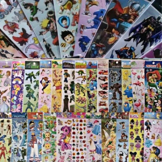 Kit com 100 cartelas etiquetas adesivas sticker  - Foto 4