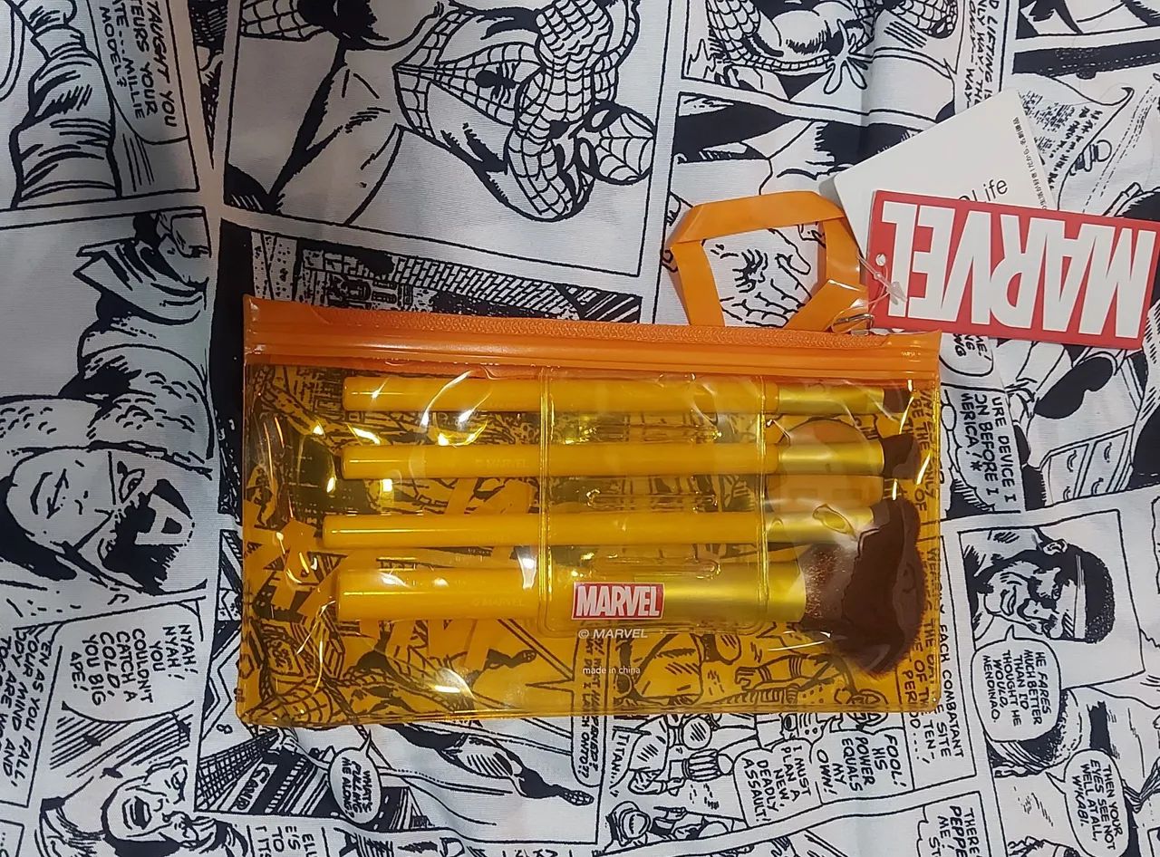 Conjunto de pincéis de maquiagem Iron Man - Foto 2