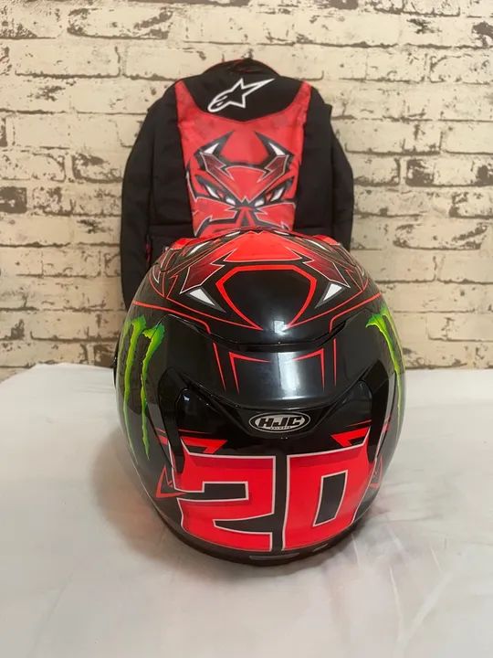 Capacete hjc rpha 12 fabio quartararo M 57/58 - Foto 3
