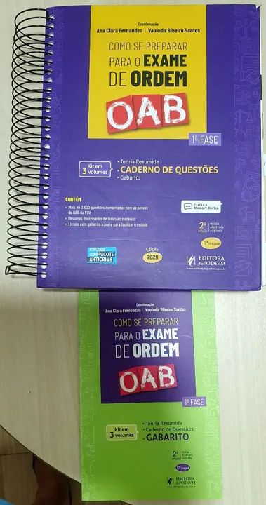 Kit de Livros para OAB 1ª Fase - Completo e Organizado - Foto 2
