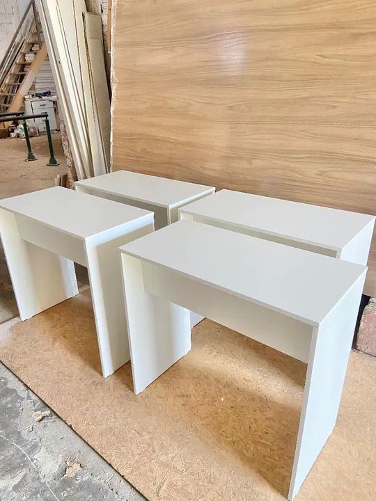 ESCRIVANINHA NOVA DE MDF BRANCO A PRONTA ENTREGA - Foto 5