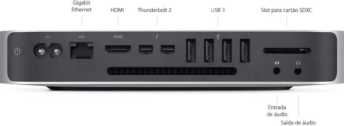 ミニPC Apple Mac mini A1347 Apple Mac mini A1347 - Especificações técnicas - Computadores e