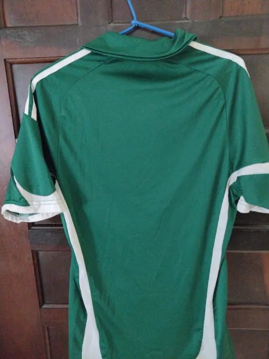 Camisa Palmeiras Verde 2009 Gola sem patrocínio Adidas P - Foto 3