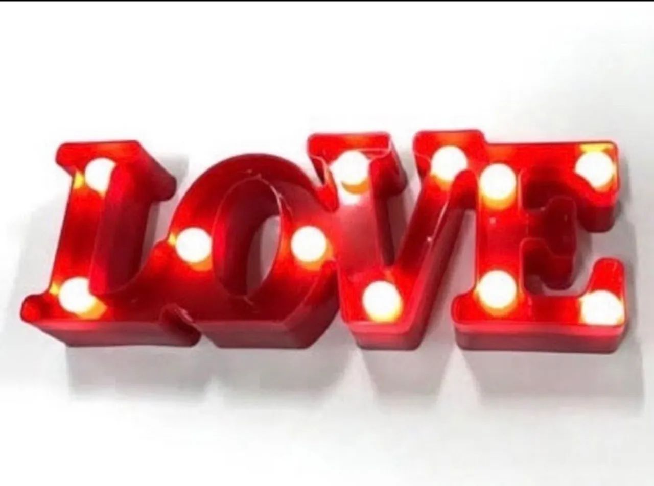 Luminária LOVE novo 