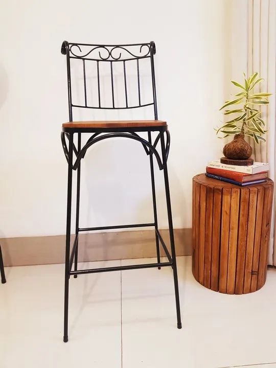Banqueta Fixa Para Bancada 70cm - Foto 4