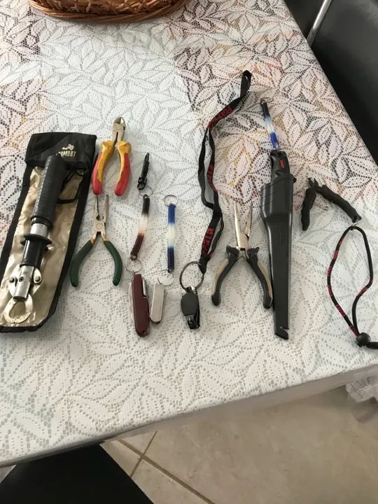 Kit de ferramentas para pesca - Foto 4