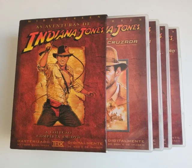 Box Dvd Indiana Jones (4 dvds)