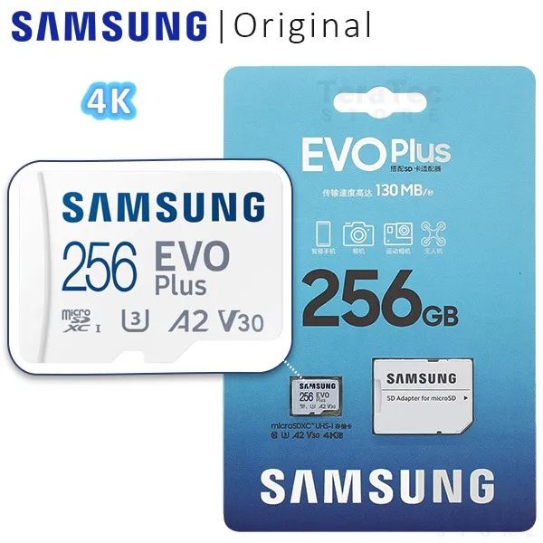 Cartao Micro Sd Xc 256GB Samsung Evo Plus A2 V30 U3 130Mb s 4K Memoria Nintendo Switch Armazenamento Jardim Itamaraca Campo Grande 1333674826 OLX