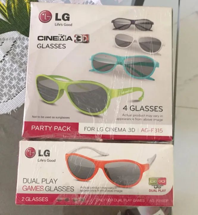 Kit óculos LG cinema 3D AG F315 e AG F310 - Foto 4