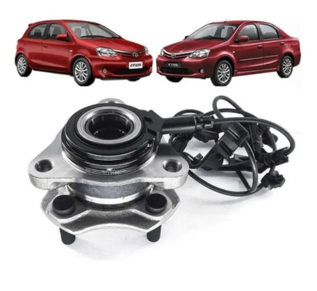Cubo de roda etios com Abs