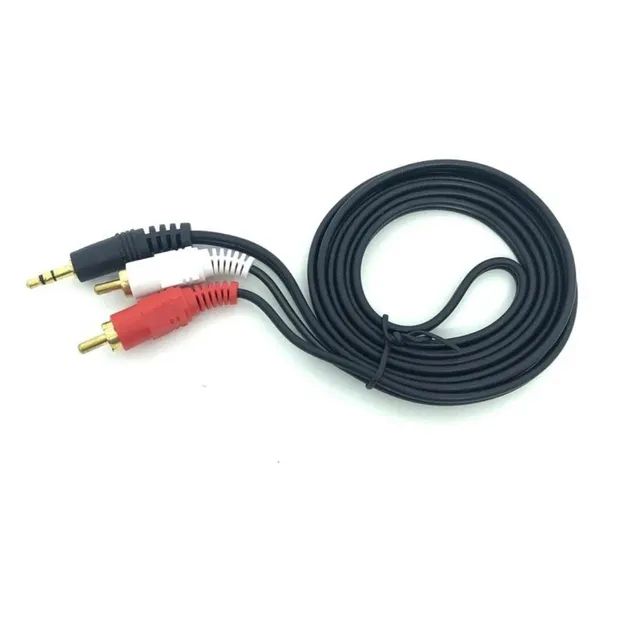Cabo P2 X 2 Rca Estéreo áudio e vídeo  - Foto 5
