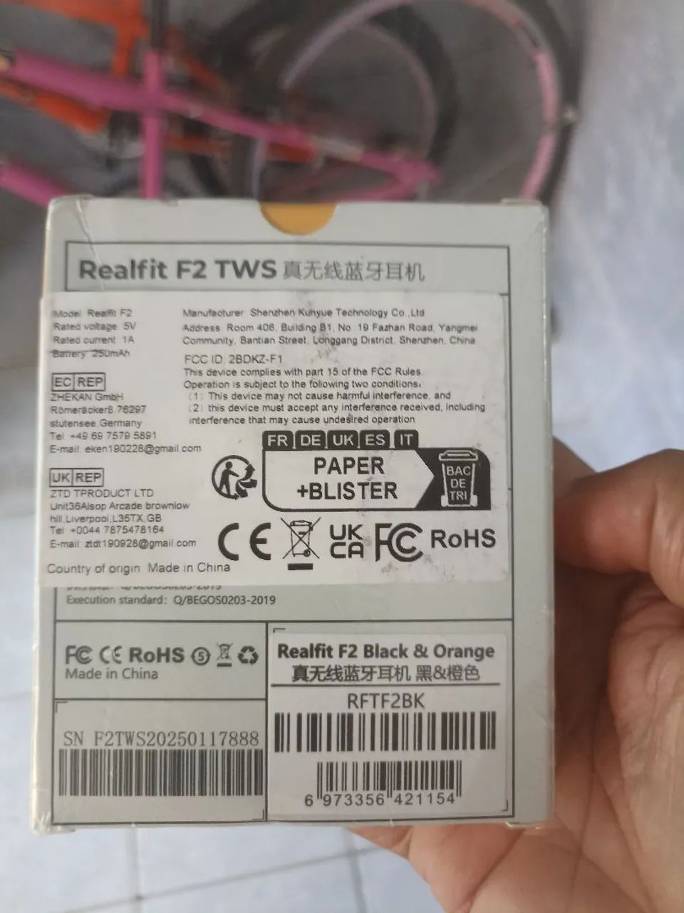 fone  Bluetooth 5.3 novo ! - Foto 2