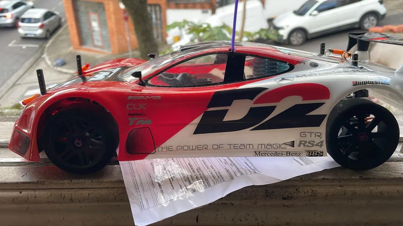 Automodelo TEAM MAGIC G4+ Pro Full Edition Motor 12 competição  - Foto 6