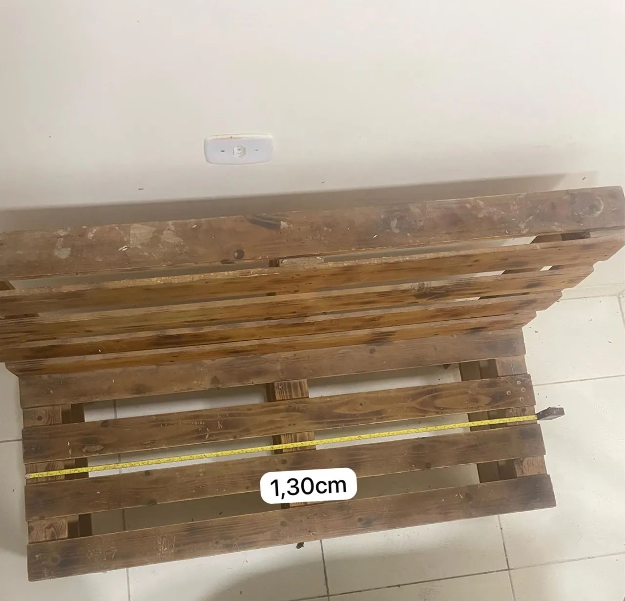 Sofá de Pallet - ACEITO CARTÃO  - Foto 2