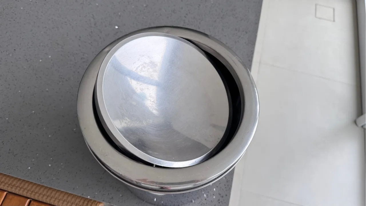 Lixeira da Tramontina em Aço Inox Original!!