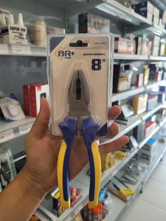 Alicate Universal 8´´ Aço Carbono BRMAIS cod.805 - Loja Mega Tudo