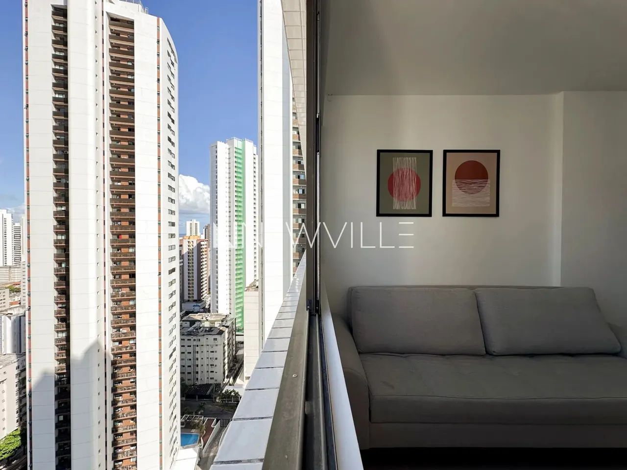 Flat de 1 quarto para locação em Boa Viagem. - Foto 10