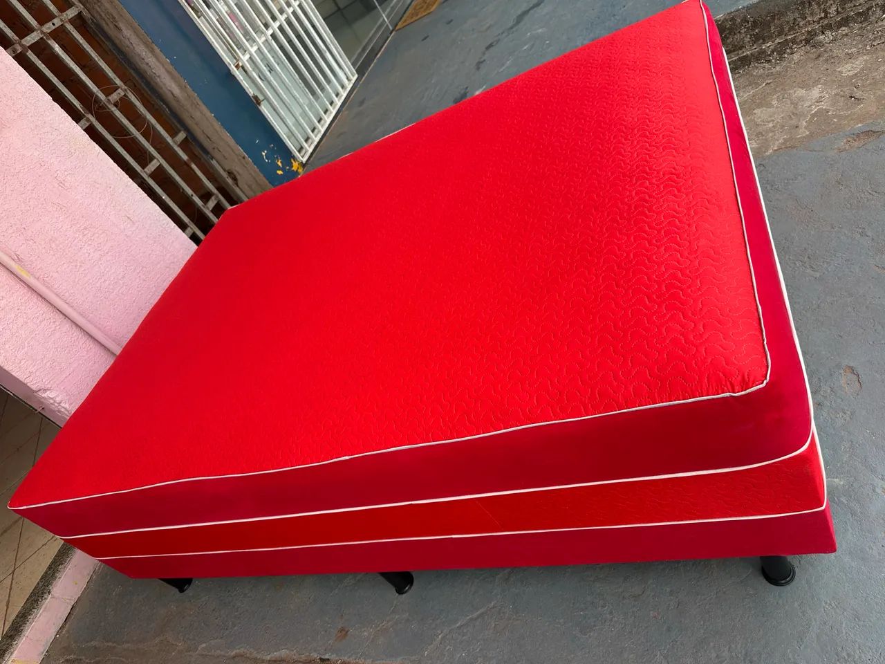 Cama casal tecido edredom nova  - Foto 5