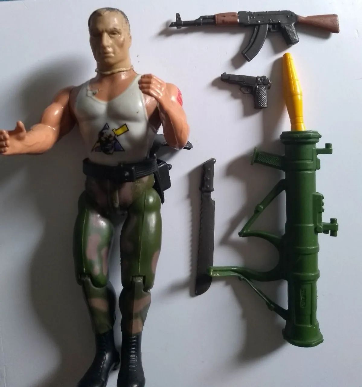 Boneco Ravoc - coleção Rambo 