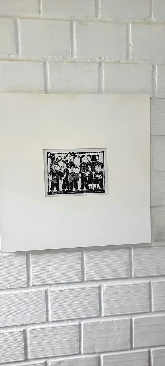 XILOGRAVURAS de Severino Borges e Amaro Francisco com molduras  - Foto 2