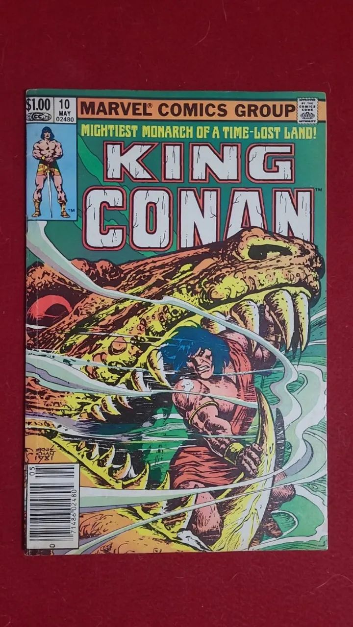 Lote com 5 edições King Conan 6 a 10 (Marvel Comics - 1981) - Foto 6