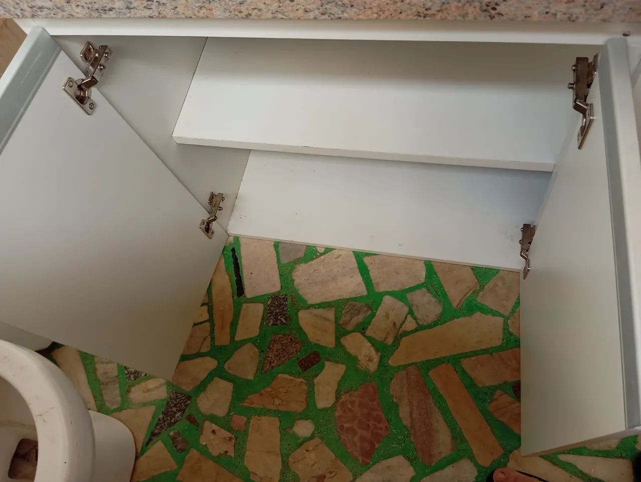 Balcão com armário e a pia cozinha novo - Foto 3