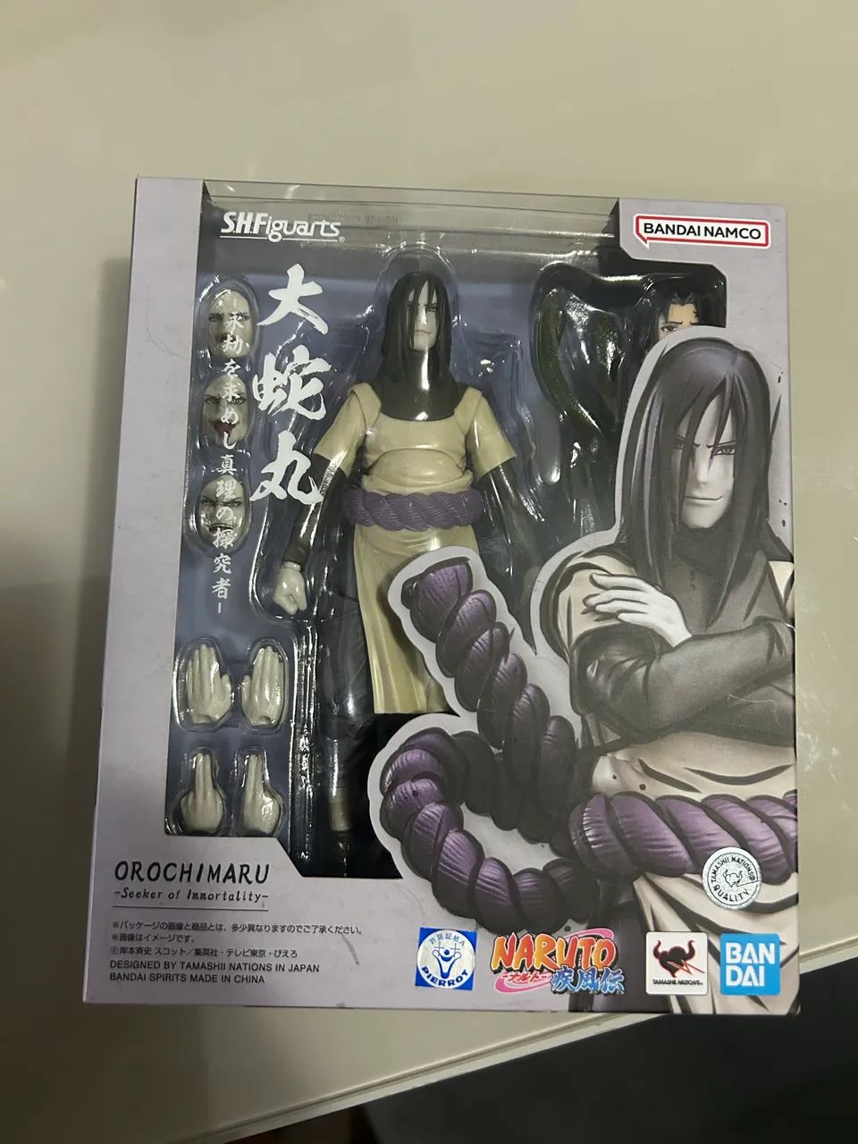 [LEIA O ANÚNCIO] Bandai | S.H.Figuarts - Sasuke Kid; Orochimaru - Foto 3