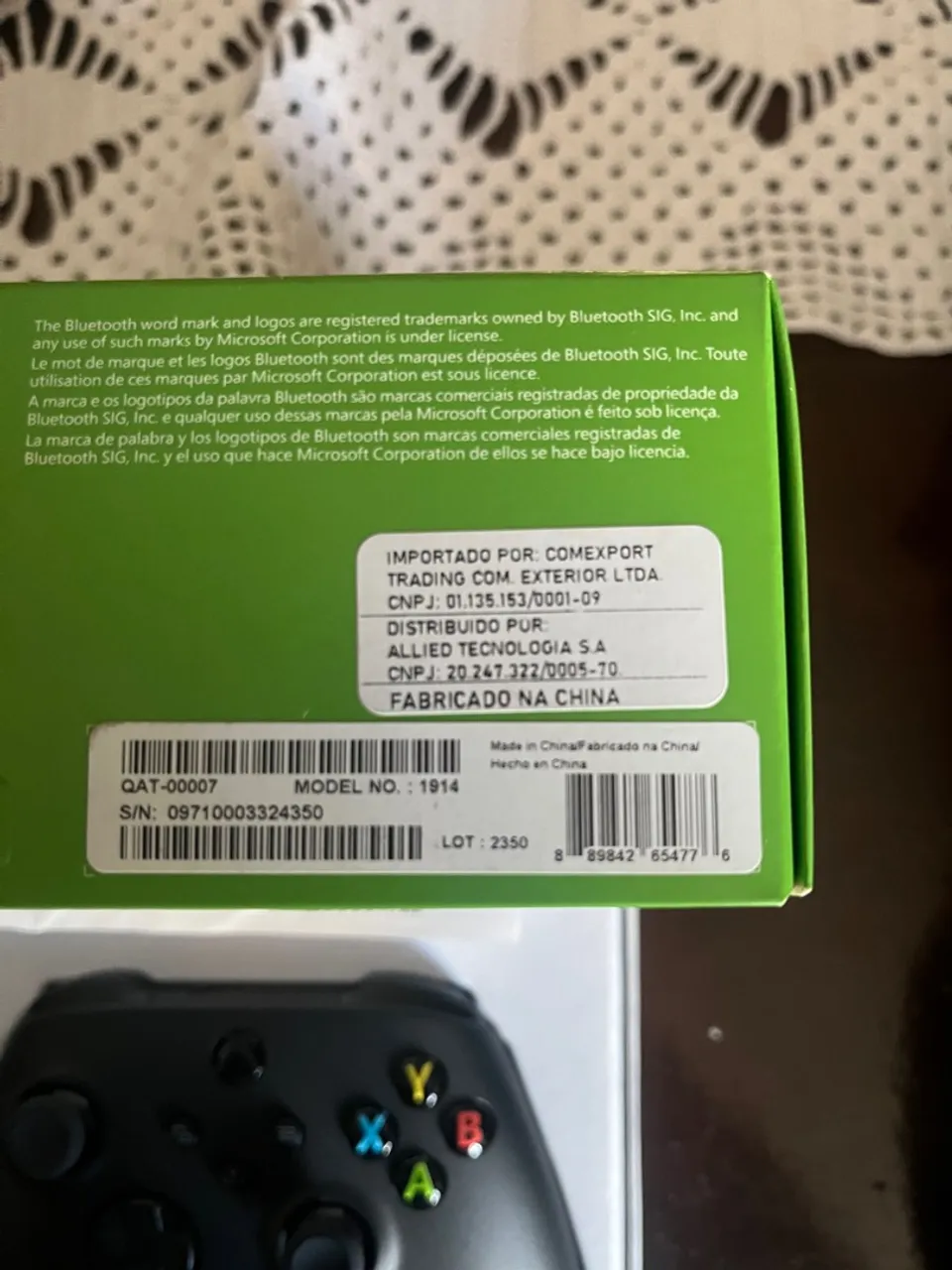 Controle de Xbox