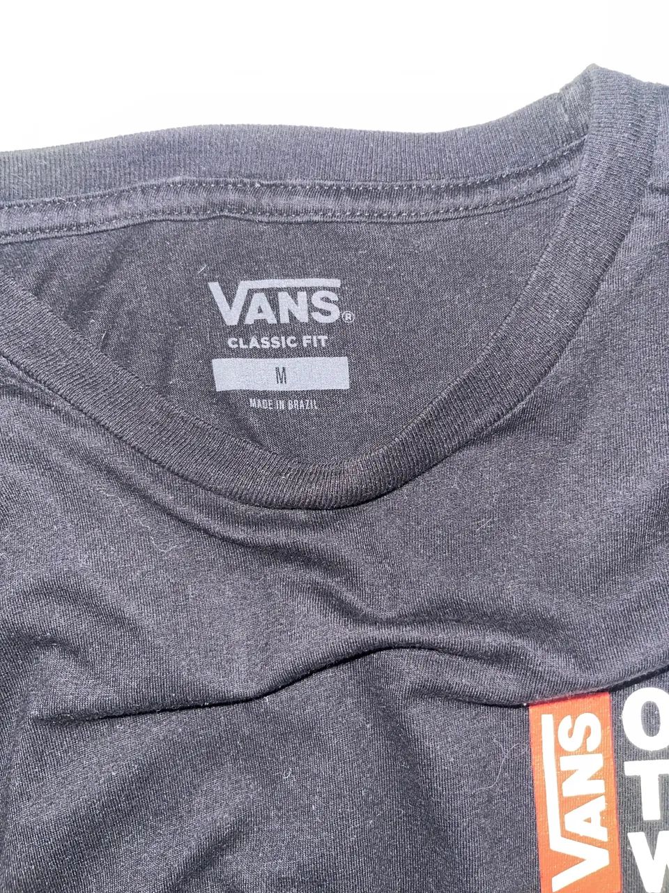 Camiseta Van Off The Wall Preta - Foto 3