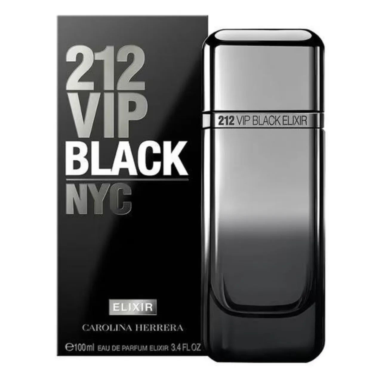 Perfume 212 VIP Black Elixir Carolina Herrera 100ml