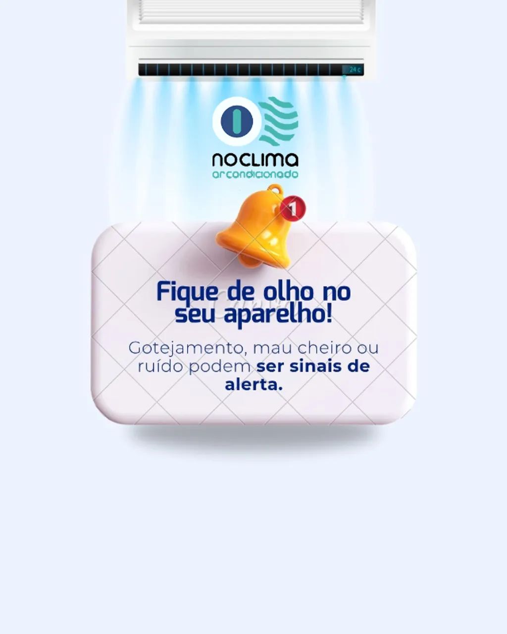 Com uma limpeza técnica completa, seu ar volta a funcionar com desempenho total 
