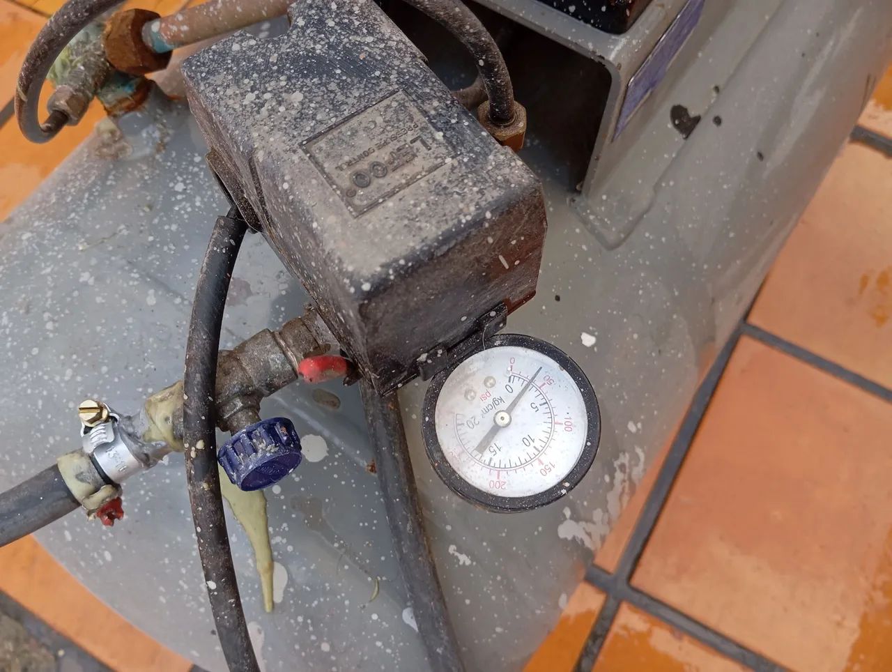 Compressor chiaperini 110lts 10pes  2cv 110/220 - Foto 5