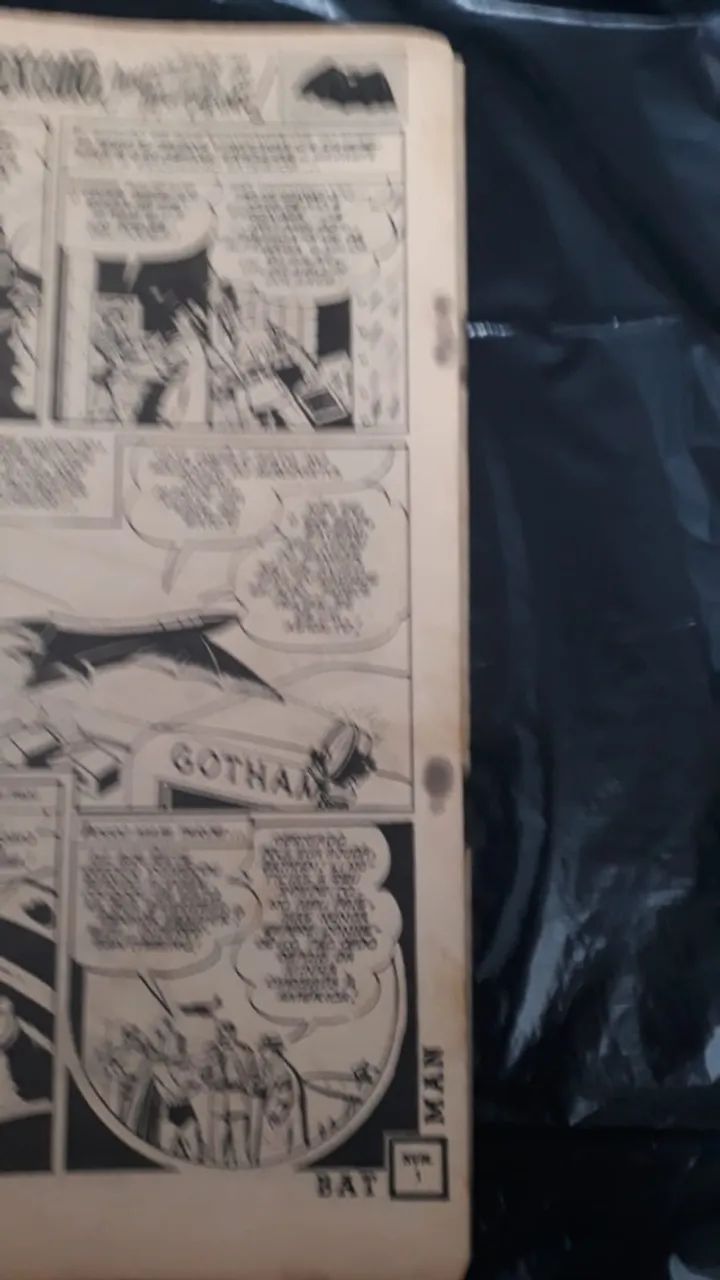 Batman N.1 1a Série ano 1953 raríssima e original - Foto 5