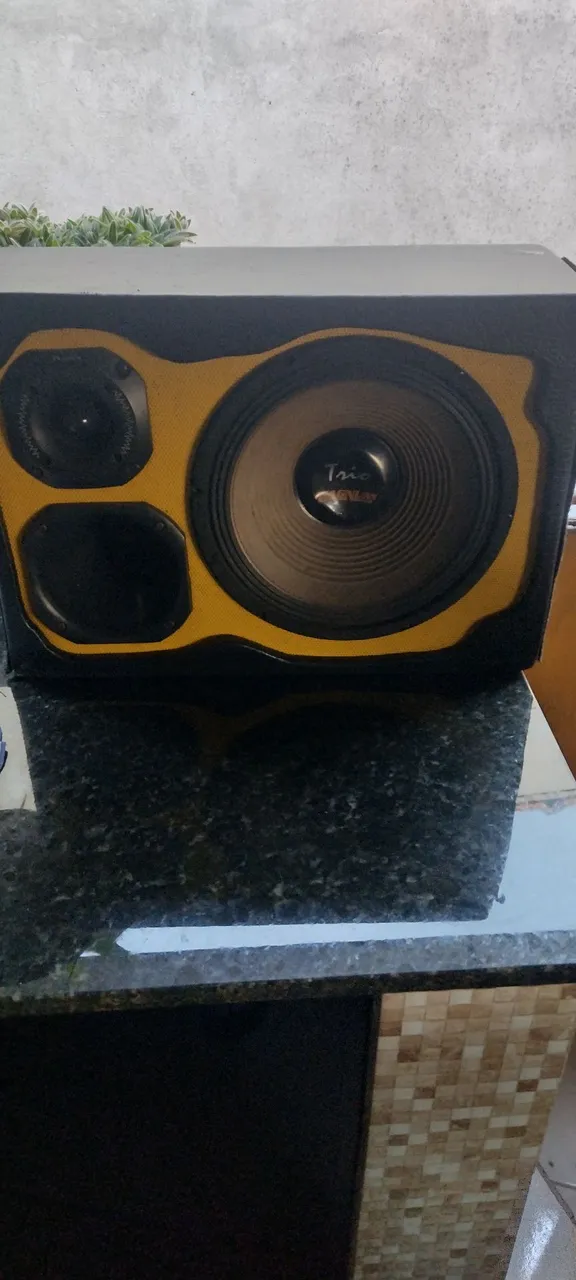 Caixa de Som Trio Automotivo